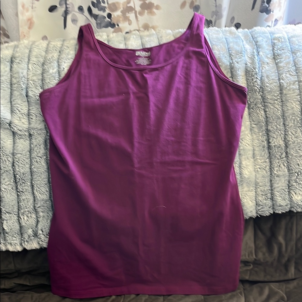 Duluth Trading Co Pink Sleeveless Tank Top
